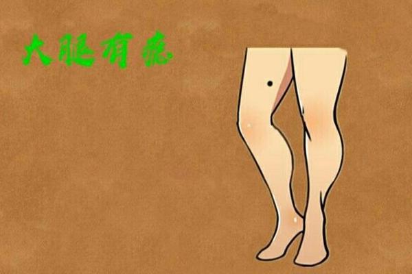 右腿腿弯有痣是何痣相、女腿弯处有痣图解