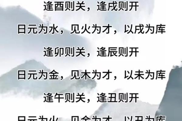 无财的八字