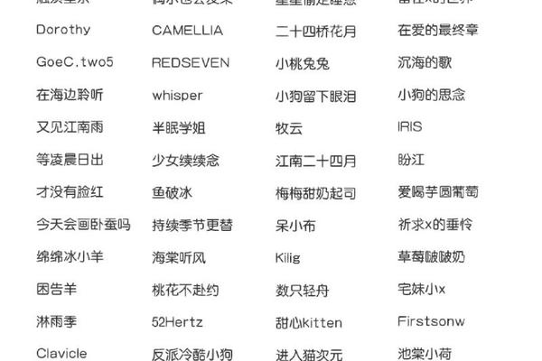 姓名网取名女