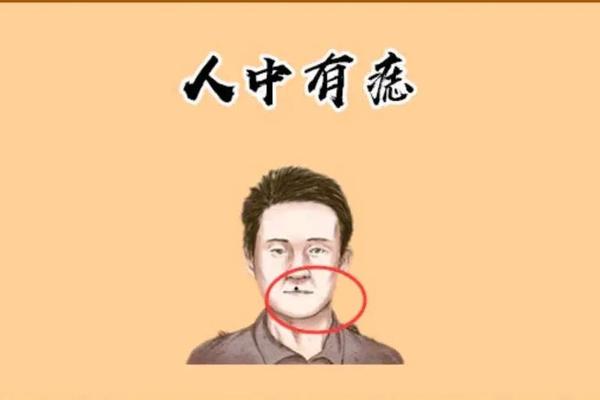 人中长痣麻衣神相、人中不长胡子男人命运