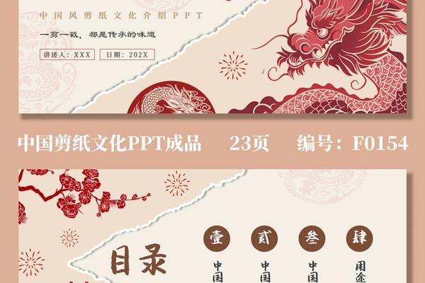 剪纸文化的传承与发展ppt(谈谈如何传承剪纸文化)