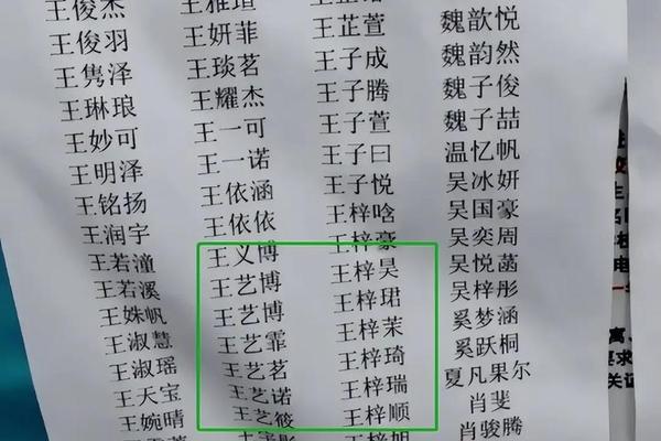 很潮的姓名
