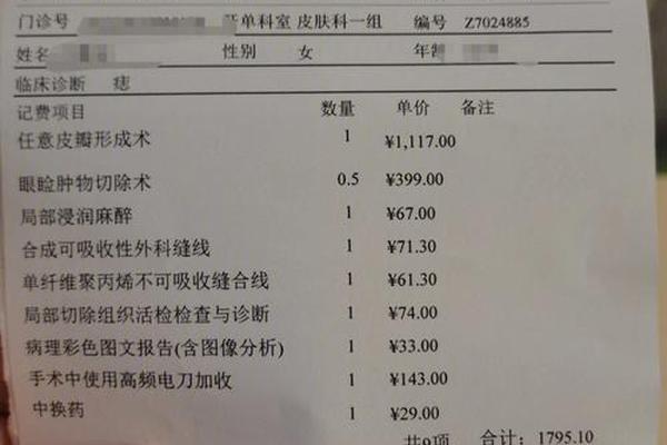 苏州相城医院切痣多少钱 苏州切痣