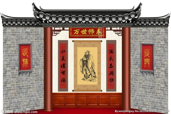 宗祠文化墙用什么风格画比较好(宗祠设计效果图)