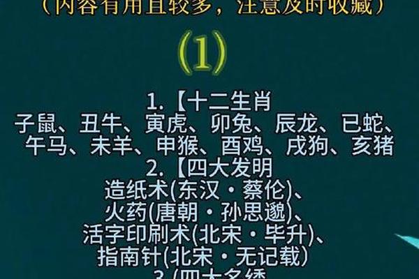 中华文化常识大全书籍;50个中国文化常识