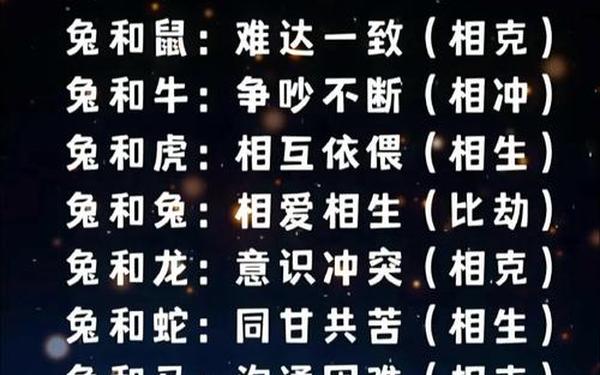 兔女最佳婚配属相 兔女最佳婚配属相
