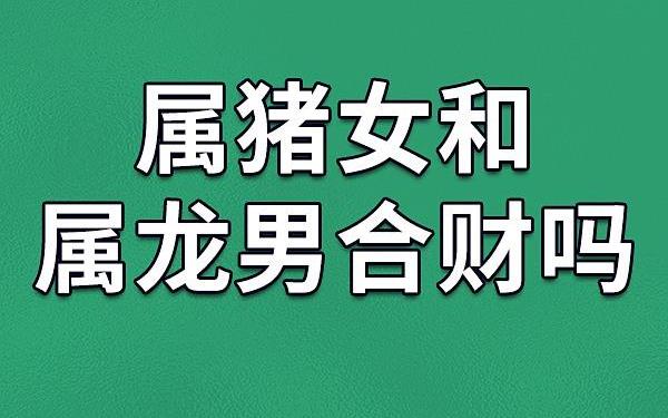 龙遇猪是什么结果(属龙与属猪合不合) 龙遇猪是什么结果(属龙与属猪合不合)