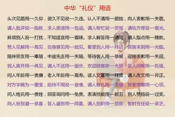 传统礼仪(传统礼仪大全100例)