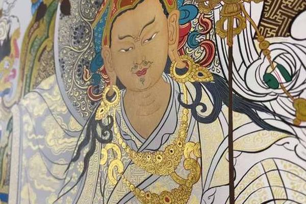 民族艺术绘画幼儿园(唐卡绘画艺术是哪个民族的)