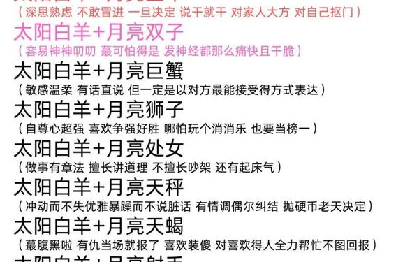 月亮白羊座是几月几日_月亮白羊座最没福气的星座