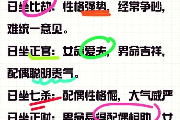 八字测性格