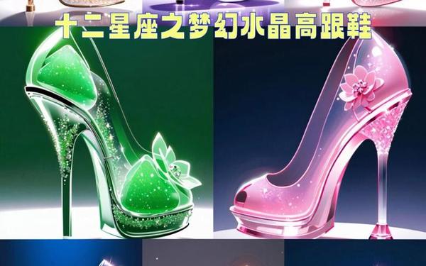 星座鞋子 古代 十二星座的公主鞋 星座鞋子 古代 十二星座的公主鞋