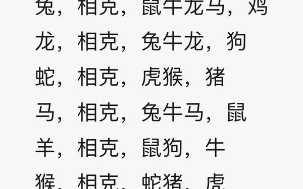 属兔相克相冲的属相 属兔相克相冲的属相