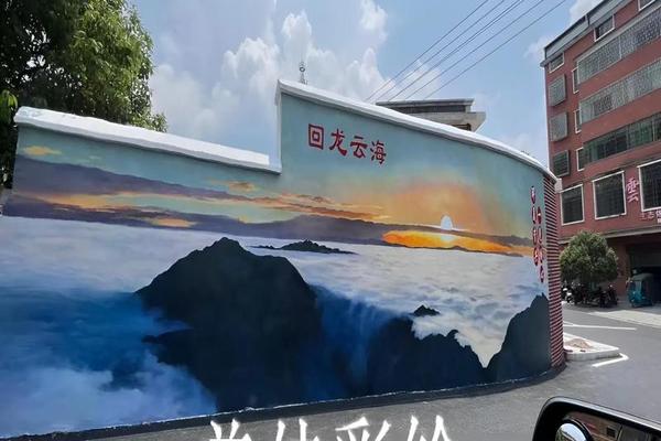 现代文化绘画;墙绘