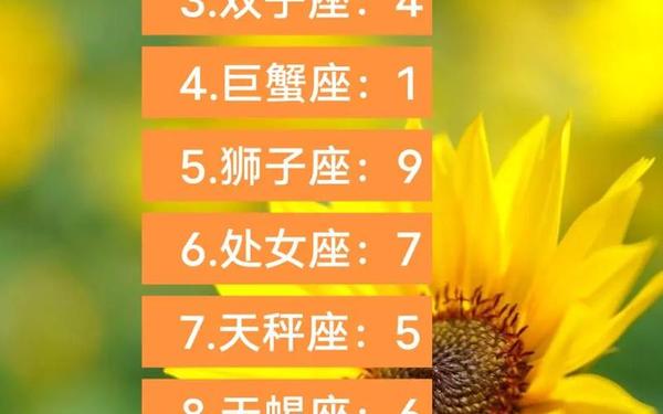 今天的幸运星座_今天的幸运数字是什么