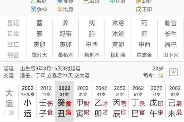 八字排名