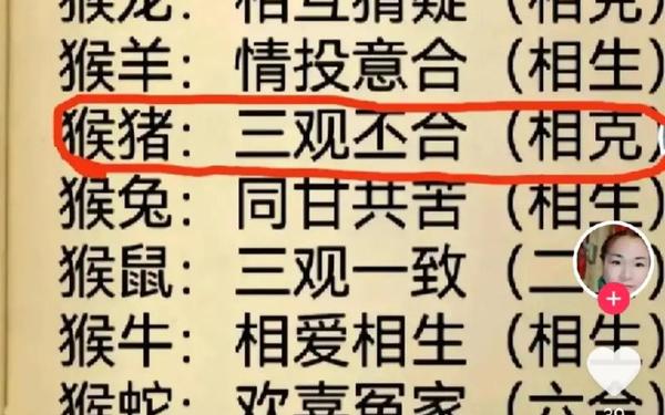 属猴男的和属猪女的配吗(属猴的与属猪的相配吗) 属猴男的和属猪女的配吗(属猴的与属猪的相配吗)