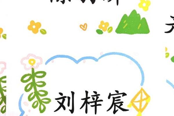 橙光姓名框里的姓名