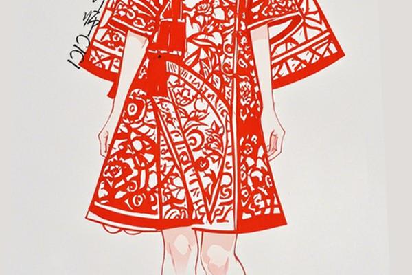 剪纸艺术服装—纸艺服装设计创意