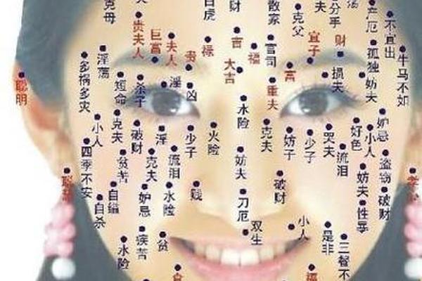 和顺痣相解释;吉痣图解