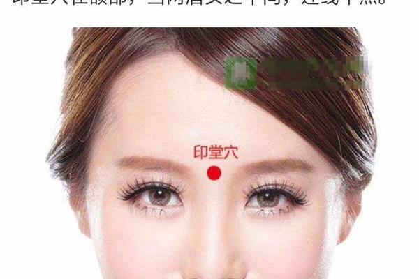 印堂痣相全解—印堂在什么位置图