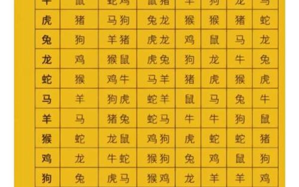 虎的配对最佳属相婚配表 十二生肖虎的最佳配对 虎的配对最佳属相婚配表 十二生肖虎的最佳配对