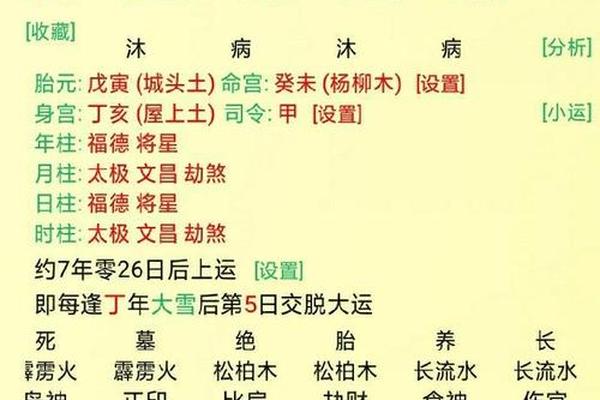 生辰八字命理