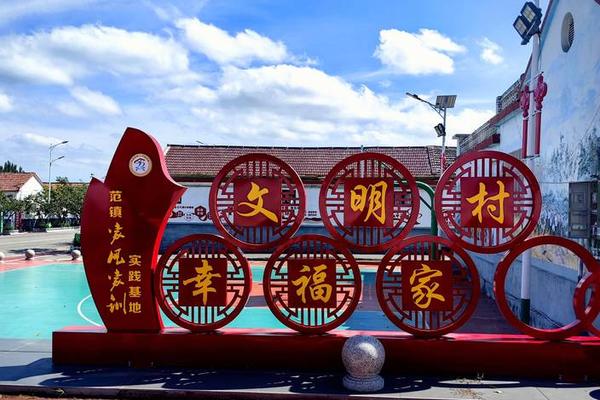 乡村文化振兴图片—新农村景观效果图
