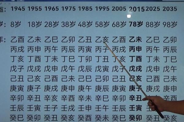 新中国八字
