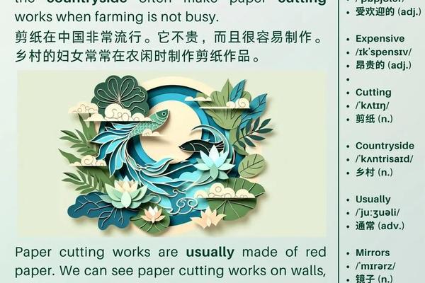 中国传统艺术英文介绍视频,关于中国传统工艺的英语80字