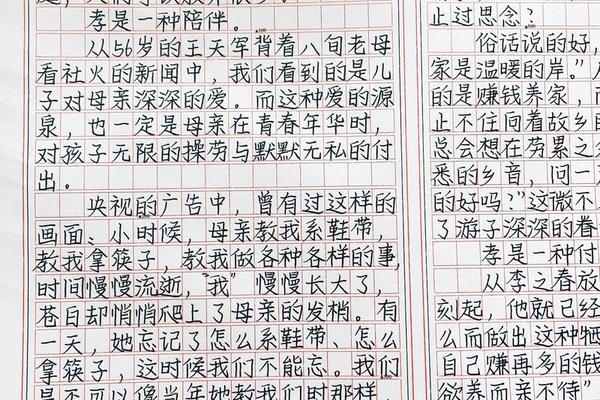 孝善文化节美篇—关于孝善文化的征文