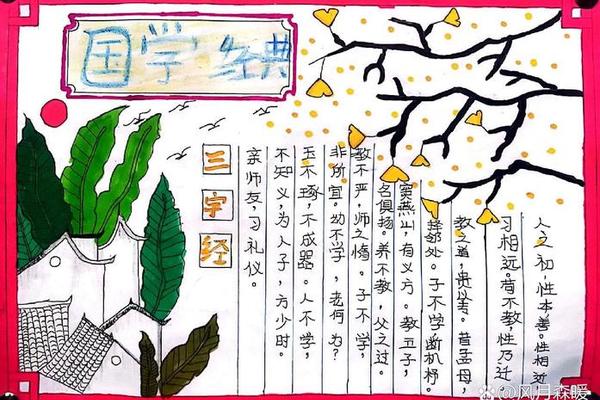 经典文化手抄报初中生,国学经典100张图片 经典文化手抄报初中生,国学经典100张图片