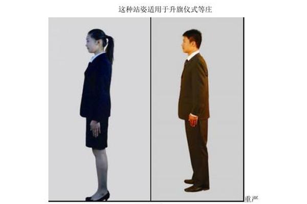 传统礼仪行礼动作;正确的礼仪站姿及手势
