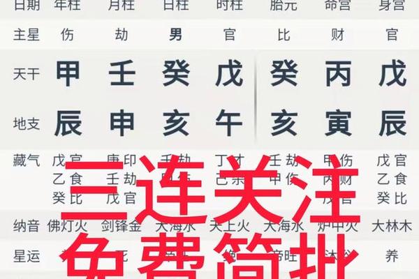 八字算命详批