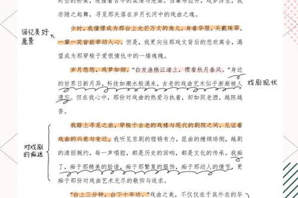 戏曲艺术赏析感悟、中国戏曲艺术感悟