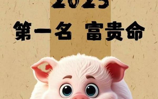 属猪的人命都很好吧 属猪的人命都很好吧