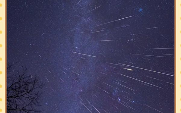 双子座流星雨绽放夜空(双子座流星雨寓意)