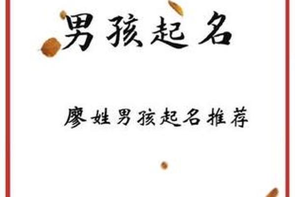廖宝宝起名