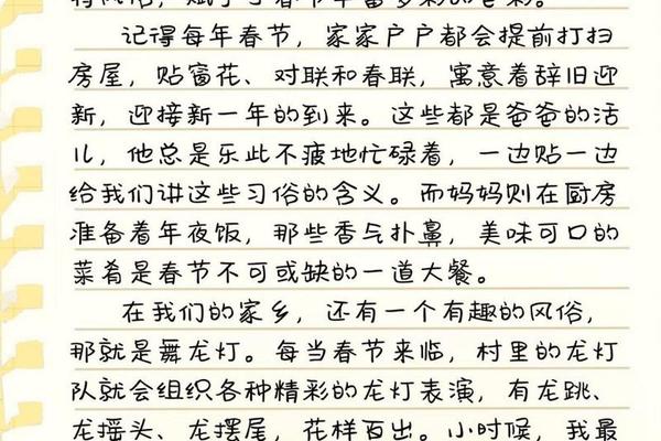 民俗文化作文600字_民风民俗600字范文