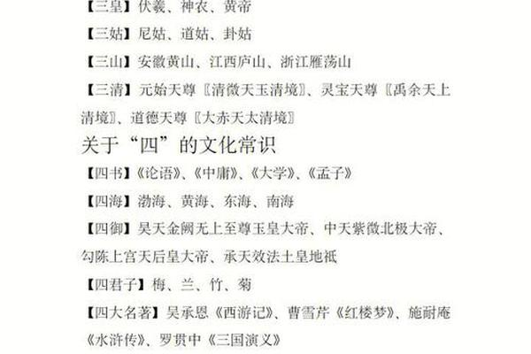 中国传统古典文化常识-中国传统文化包括哪些
