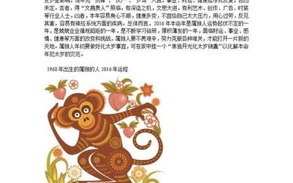 属猴是哪一个年的-1980年属猴的是什么命 属猴是哪一个年的-1980年属猴的是什么命