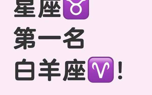 白羊座今日运势第一星座网(白羊座今日第一星座)