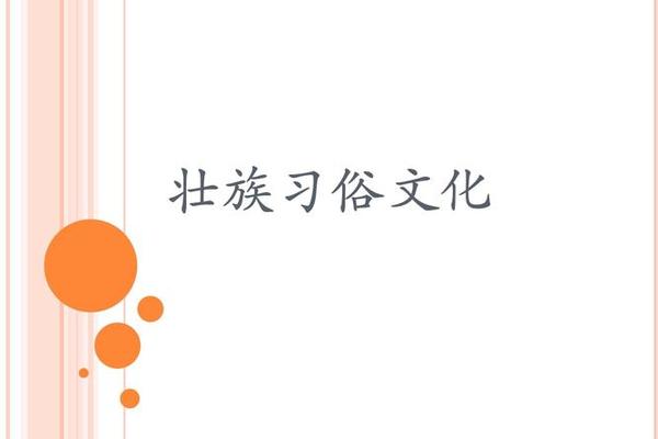 壮族文化ppt讲解 壮族介绍PPT