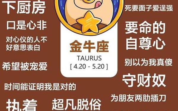 金牛座男生性格倔强_金牛男最烦什么女孩