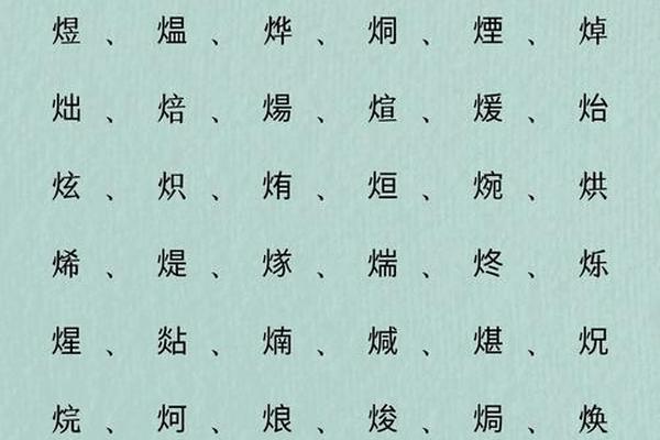 八字属火的字有哪些
