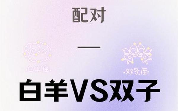 白羊女和双子座男配吗-白羊座和双子座的最佳配对指数