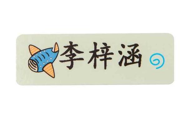 幼儿园姓名印章和姓名贴