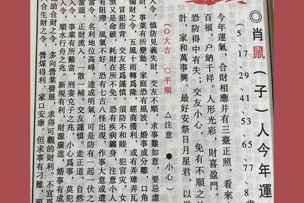 1984年鼠年运势2024年运程