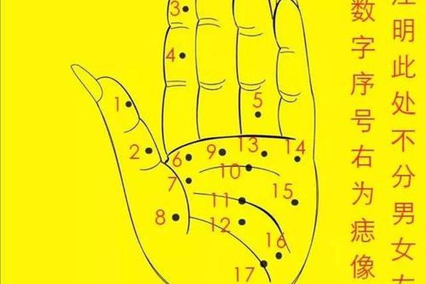人身上痣相算命图解、手掌痣相图解 人身上痣相算命图解、手掌痣相图解