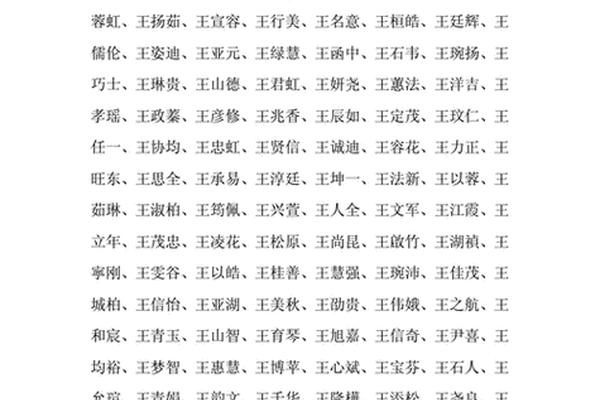 八字起名免费大全
